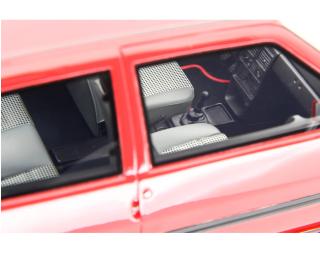 Fiat Uno Turbo i.e. 1.4 1990 ROSSO Laudoracing 1:18 Resinemodell (Türen, Motorhaube... nicht zu öffnen!)